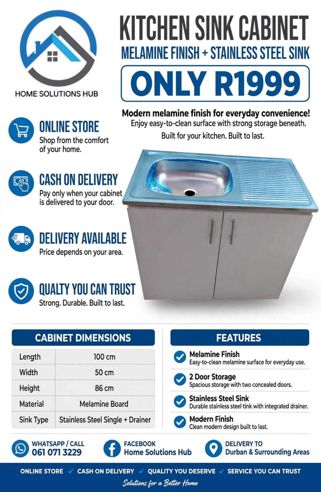 Kitchen Sink Cabinet